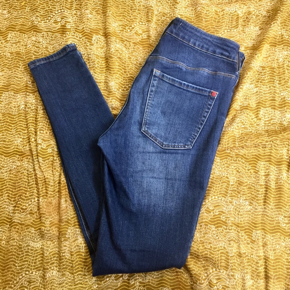 High rise skinny jean